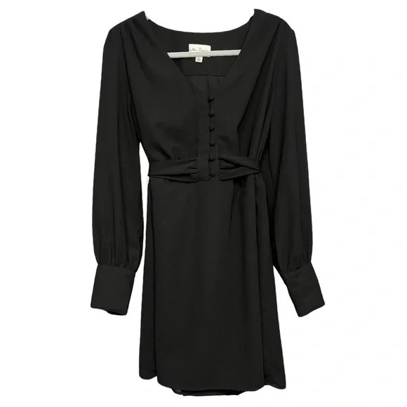 NWOT Alice Temperley for Target Long Sleeve Black Dress Size Large - Picture 1 of 7